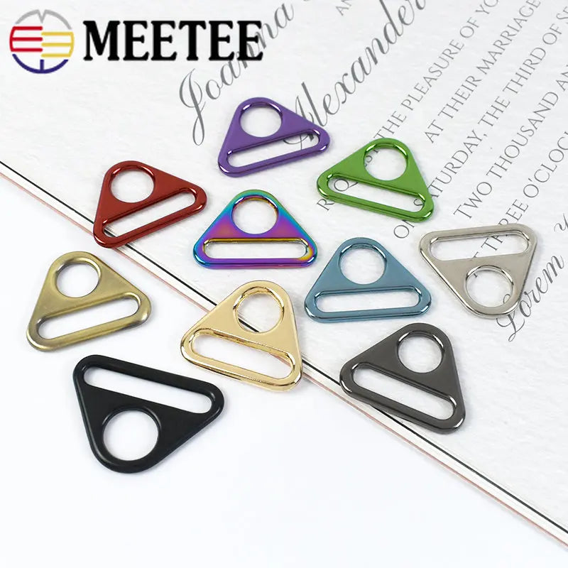 Metall Schnallen Set für Taschen und Rucksäcke mit verstellbaren Gurtband