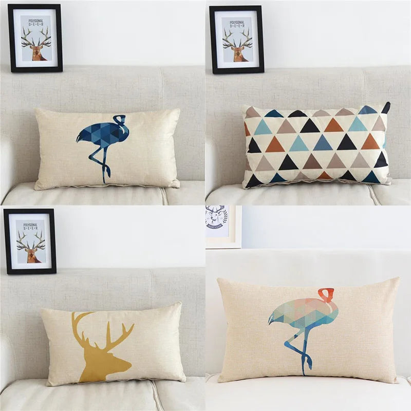 Dekoratives Lendenkissen für Sofa und Bett Gemütlichkeit