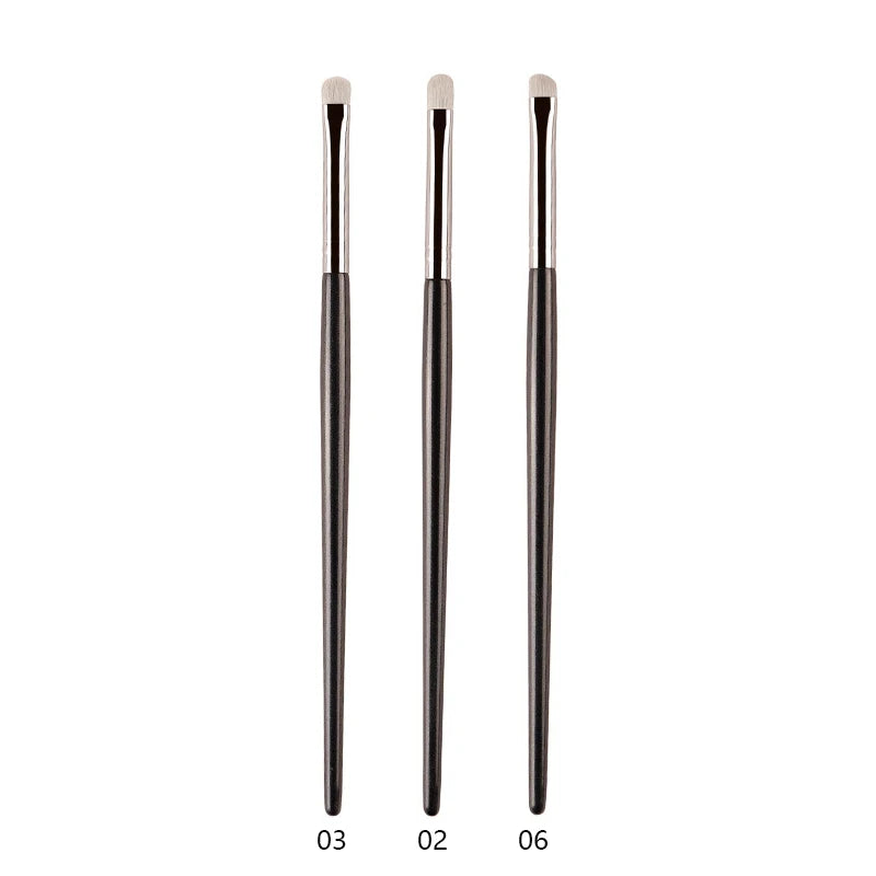 Ponyhaar Präzisionspinsel für Lidschatten Eyeliner Lippen - Exaktes Make-up