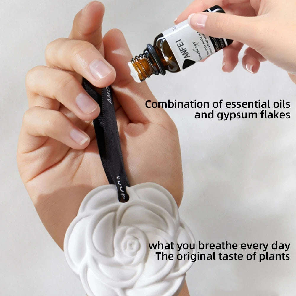 Eleganter Auto Hängelufterfrischer Blumen Design Ozean Duft