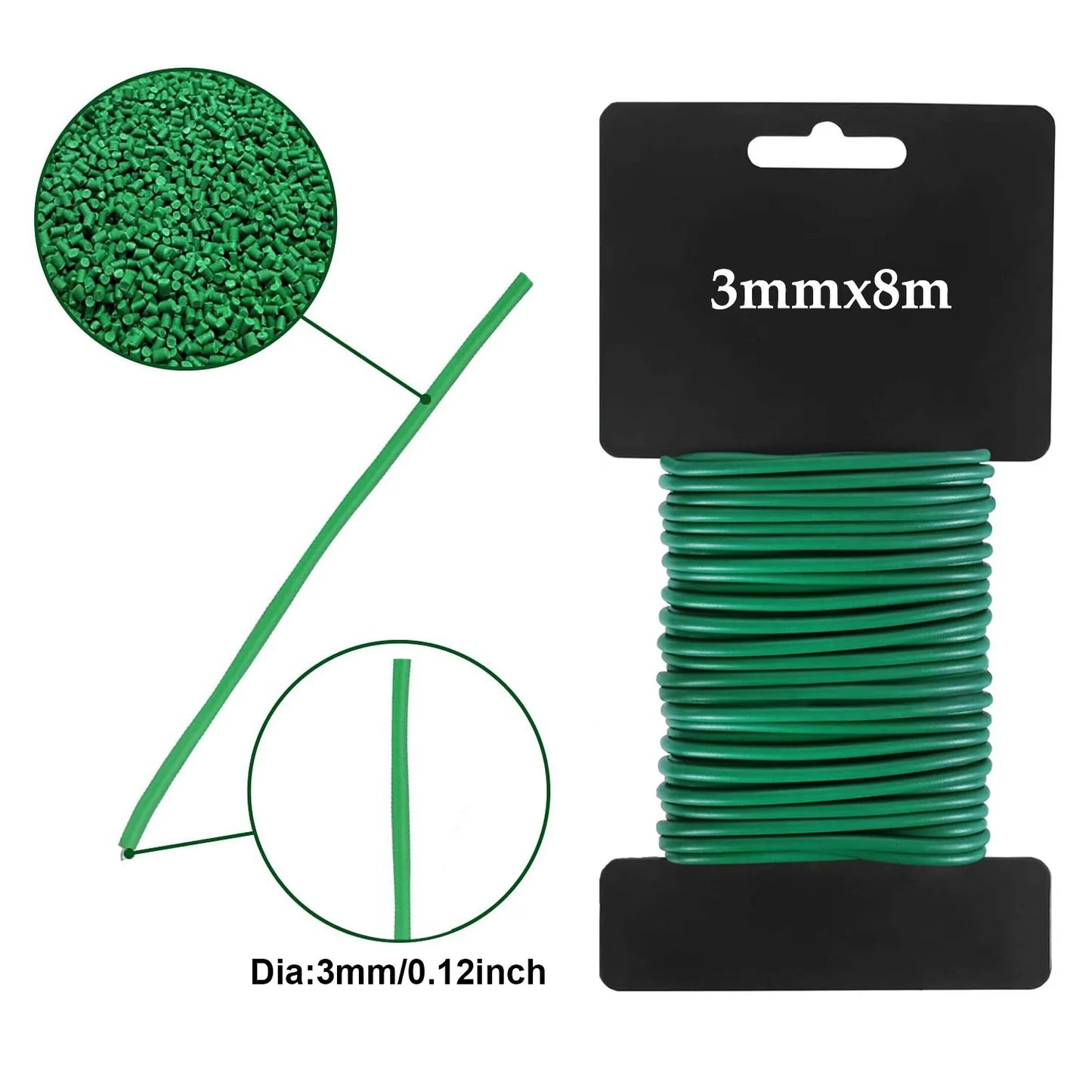 Rankhilfe Krawatten Eisen Drähte Garten Klettern Kabelbinder - Yabubest - Home & More