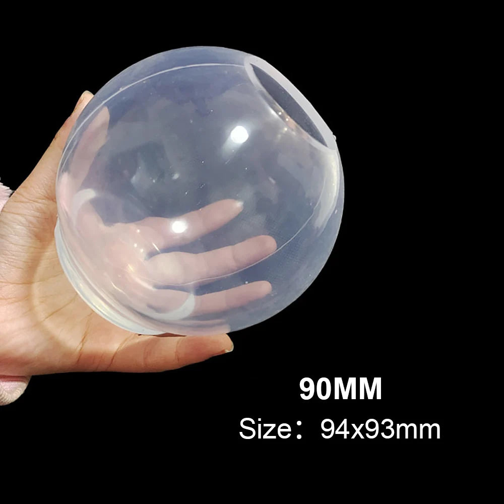 Transparente handgemachte Silikonform für 3D Kugel Epoxidharz DIY Schmuck