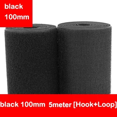 5 m Haken und Schlaufe Band 16-150mm für Nähen und Kleidung Zubehör