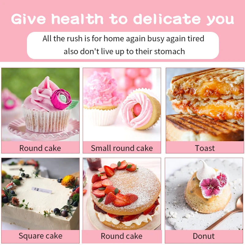 Flexible Silikon Backform für Kuchen und Muffin Dekorationen