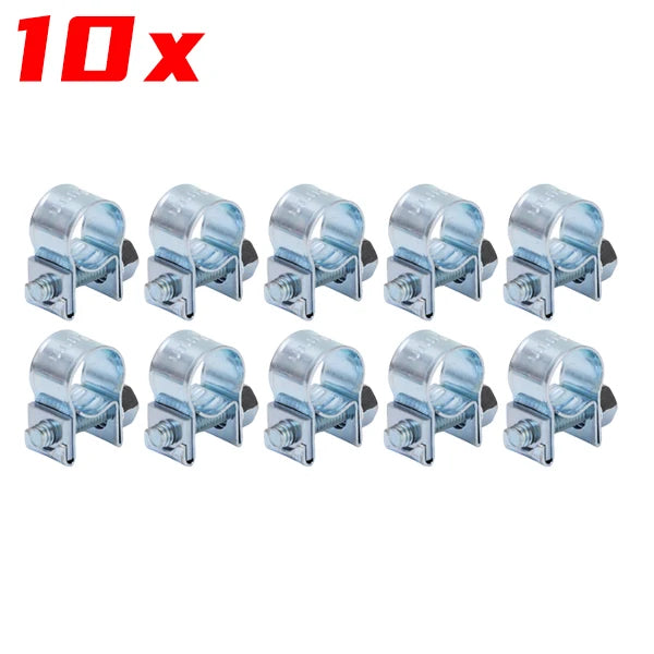 Verzinkte Schlauchklemmen für Kraftstoff, Diesel - Kühlrohre – Sicherer Halt