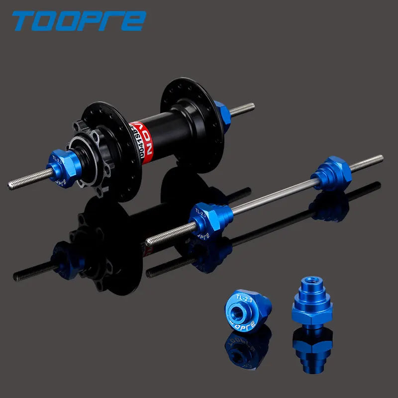 Präzise - stabil: Befestigungsstange für 12/15/20mm Fahrradnaben aus Aluminium