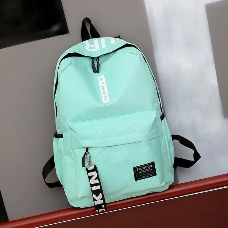 Unisex Großraum-Rucksack 20-35L mit robustem Polyester für Alltag - Schule