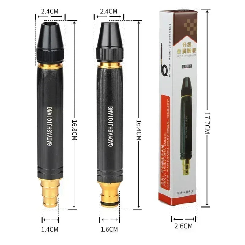 Hochdruck Wasserpistole für Haushalt Auto & Garten – Effektive Reinigung Düse