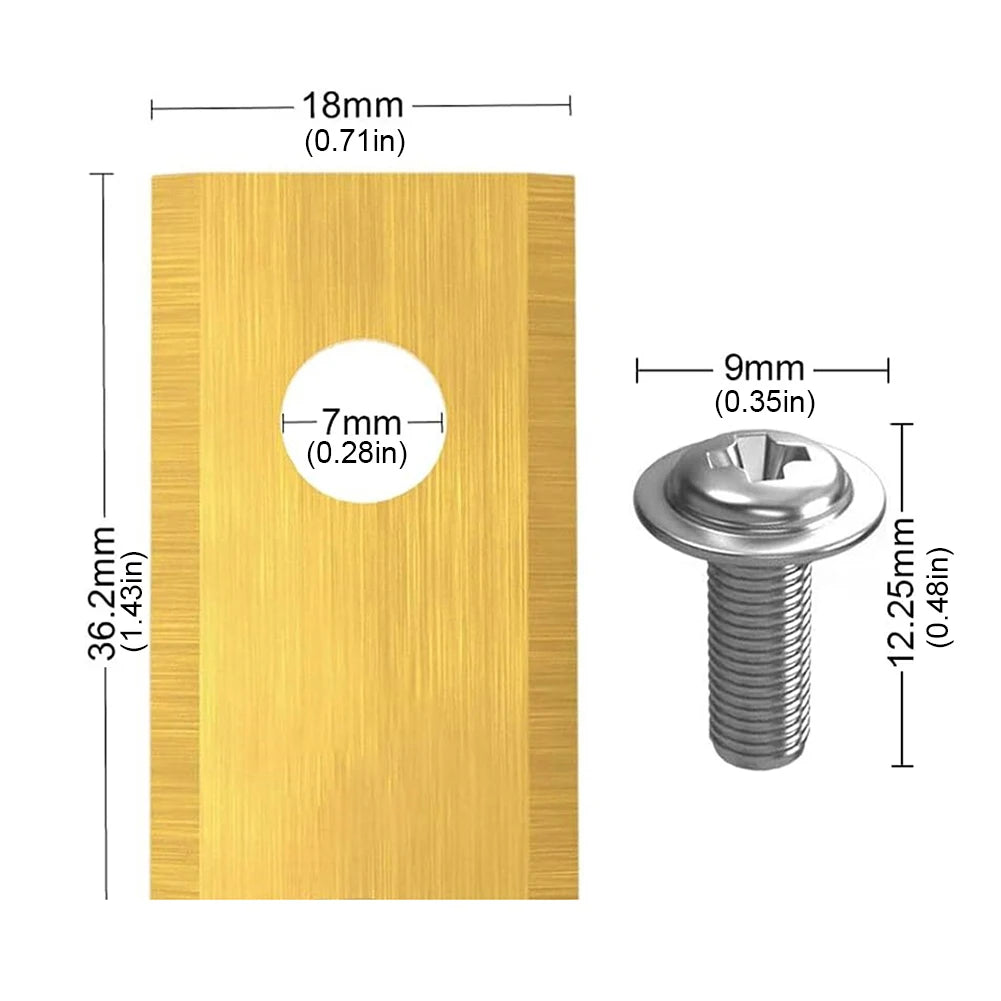 Edelstahl Ersatzklingen für Rasenroboter Schneidmesser Set für akkuraten Schnitt