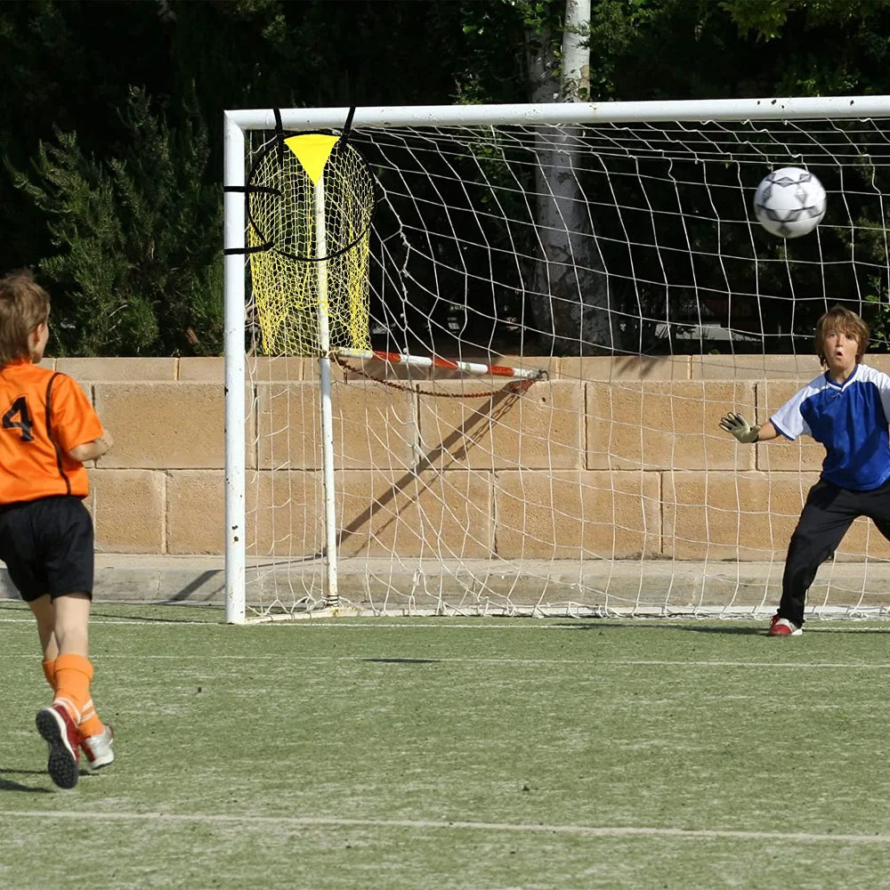 Präzises Fußballzielnetz – faltbar, robust, verstellbar, 1 Stück für besseres Training