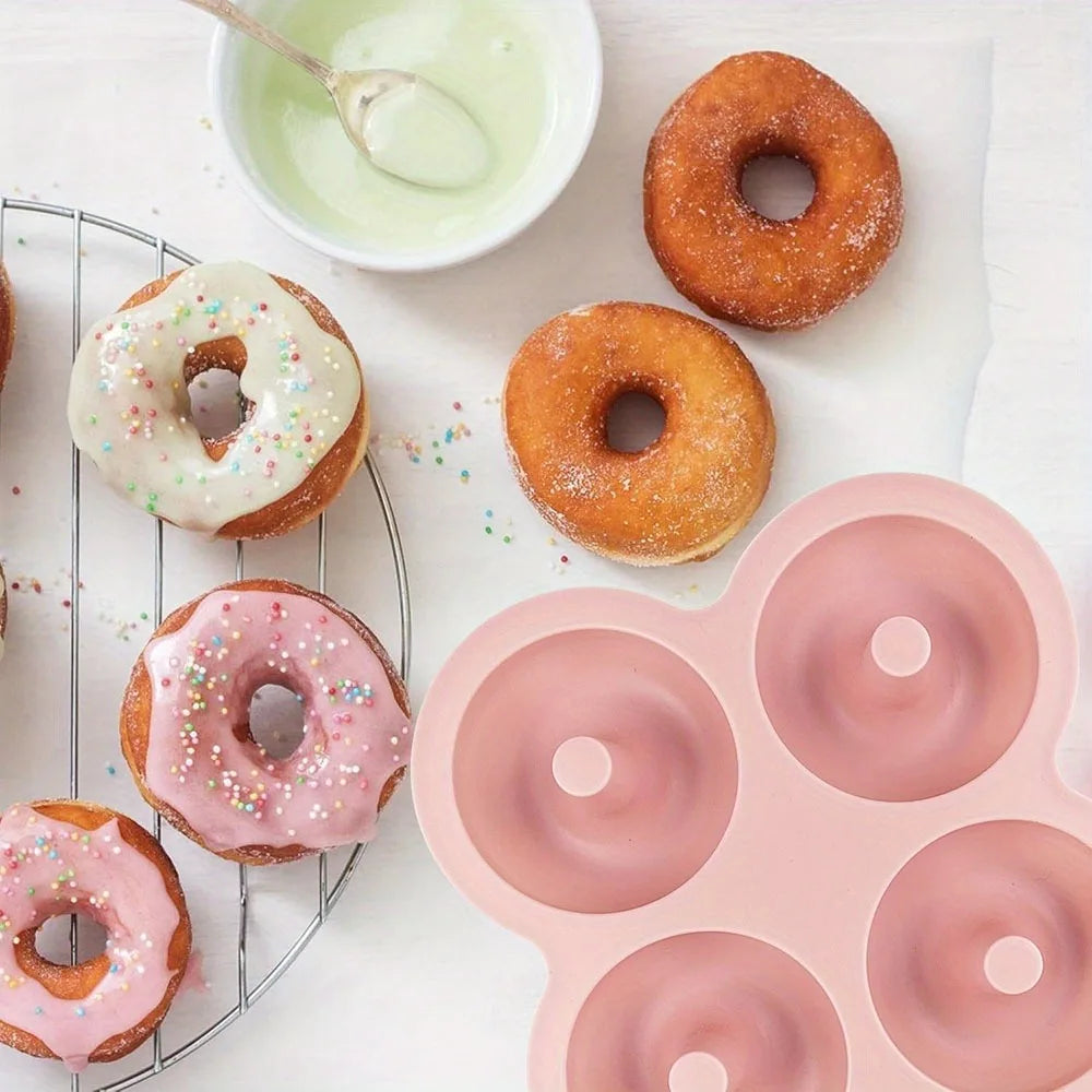 Antihaft Silikon Donut Backform für Air Fryer und Ofen
