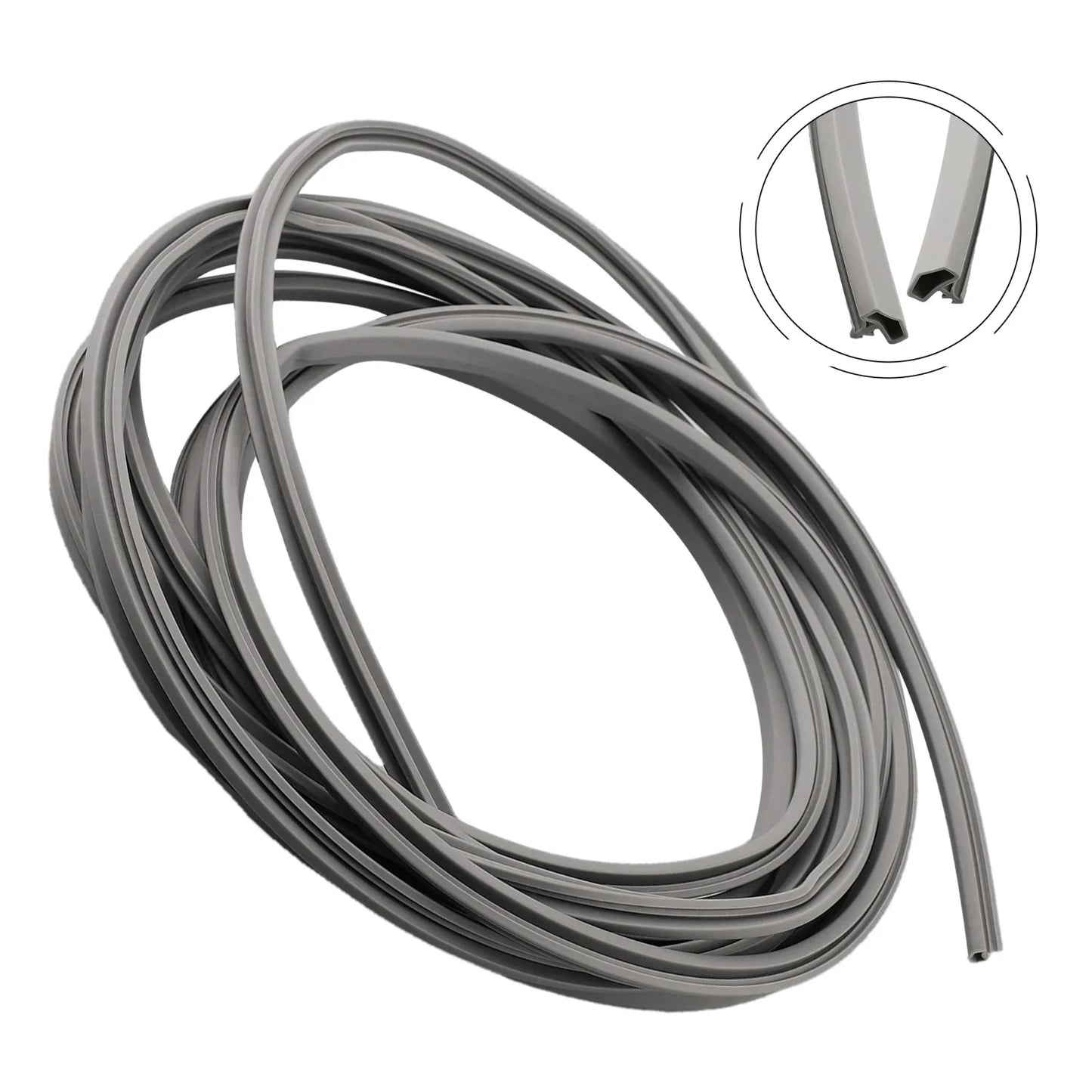 5M Türdichtung Gummi Dichtband Zimmer Tür Stop Winddicht Anti-Kollision