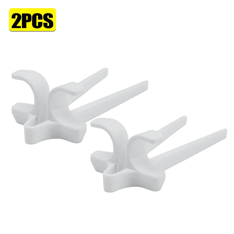 Finger Stäbchen Kunststoff Snack Halter für sauberes Essen 1 bis 4 Stück