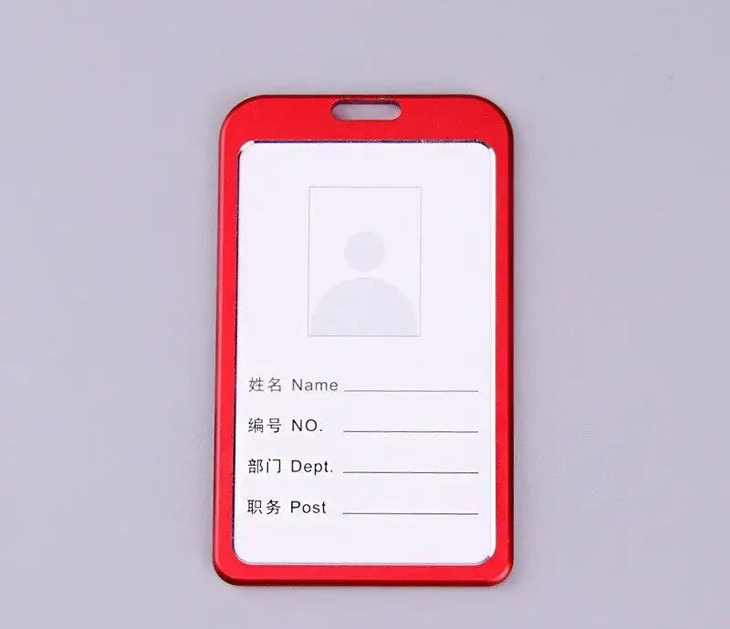 Robuster Kreditkartenhalter aus Aluminium für sichere ID Karten