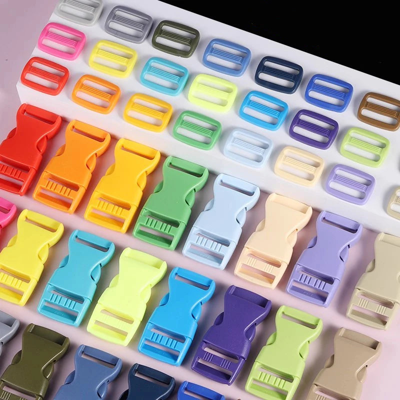 Robuste Kunststoff Schnallen Set für Rucksack Riemen und Taschen