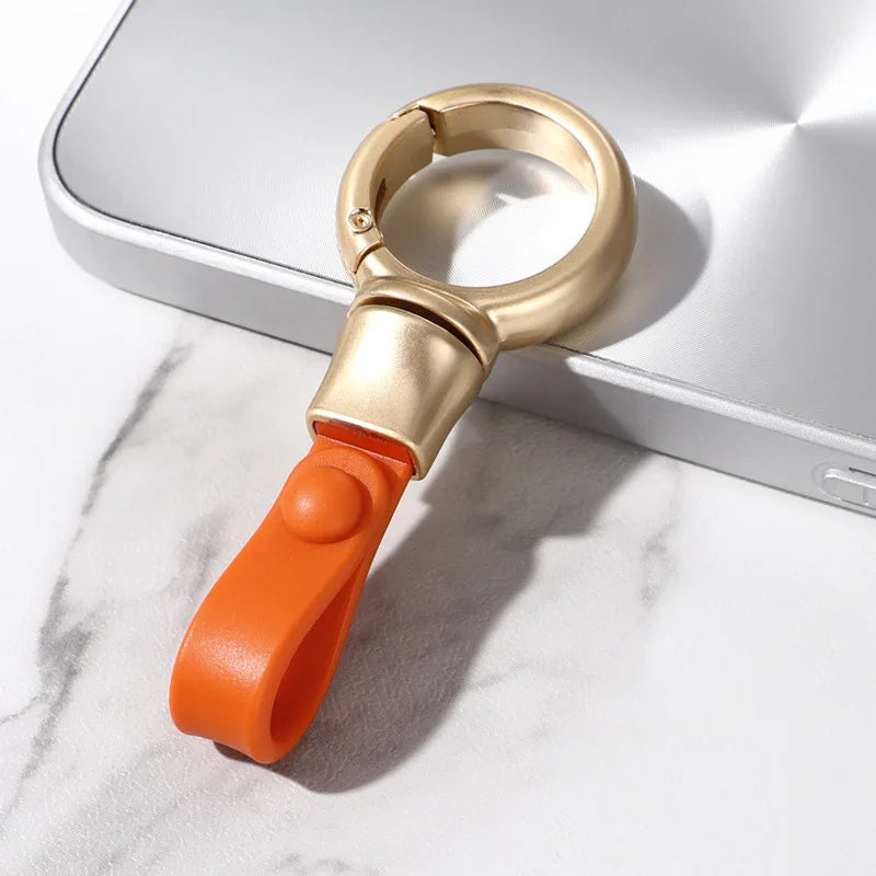 Luxus Schlüsselanhänger Unisex Auto Metall O-förmige Schnalle Wassertropfen