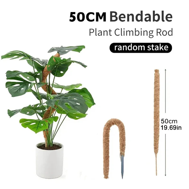 Biegsame Pflanzen Kletterhilfe aus Kokosfasern für gesundes Wachstum