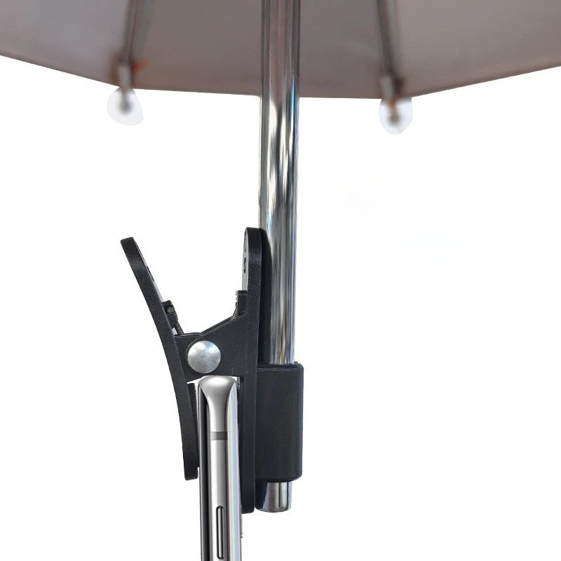 Handy Sonnenschutz Schirm Mini mit Clip Outdoor Strand Video Auto Halterung
