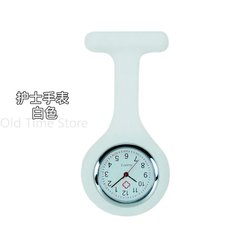 Robuste Silikon Krankenschwesteruhr Unisex Wasserdicht Quarz Uhr