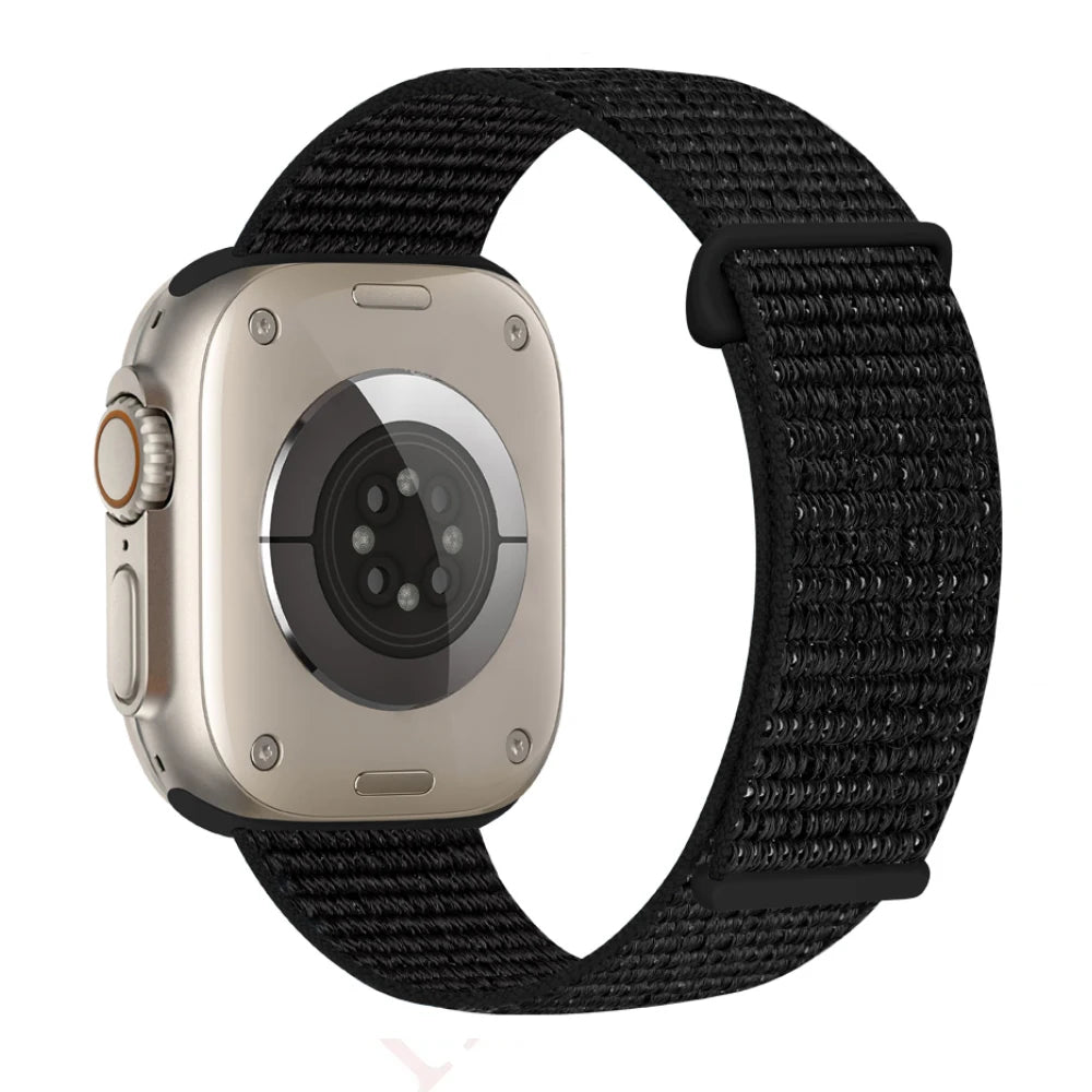 Atmungsaktives Nylonarmband für Smartwatch 38-49 mm, Unisex