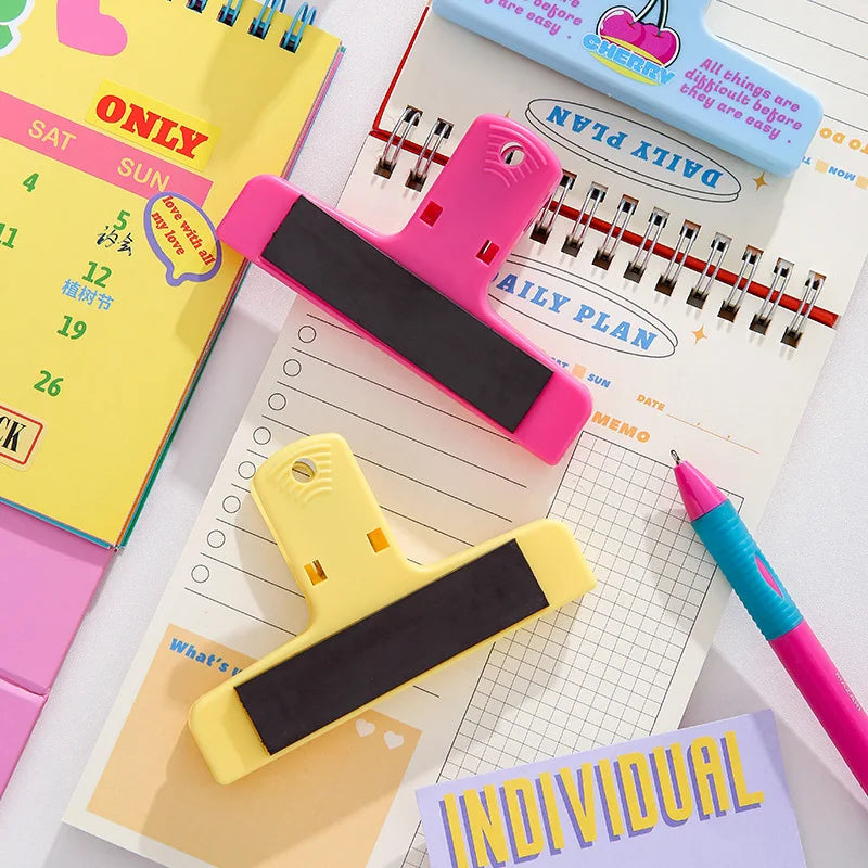 Multifunktionaler Kunststoff Halter Clip für Dokumente Notizen Papier