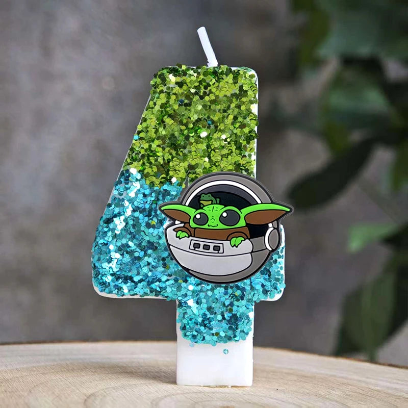 Thematische Geburtstagskerzen Zahlen für Partydekoration und Geschenke