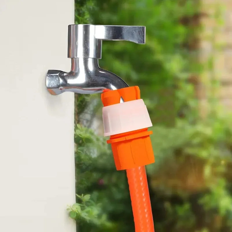Universal Wasserhahn Adapter Orange – 20-24 mm, schnell - dicht verbinden