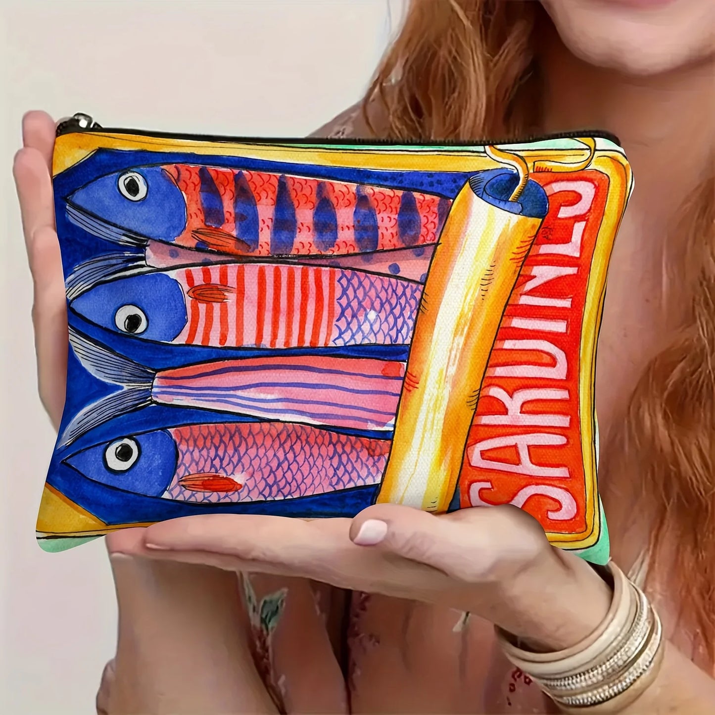 Robuste lichtbeständige Make-up Tasche mit Reißverschluss Reise Organizer-Yabubestshop