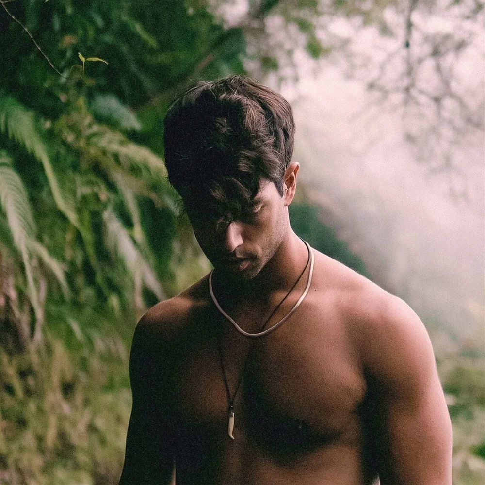 Edelstahl Schlangenkette Halskette für Männer verstellbar