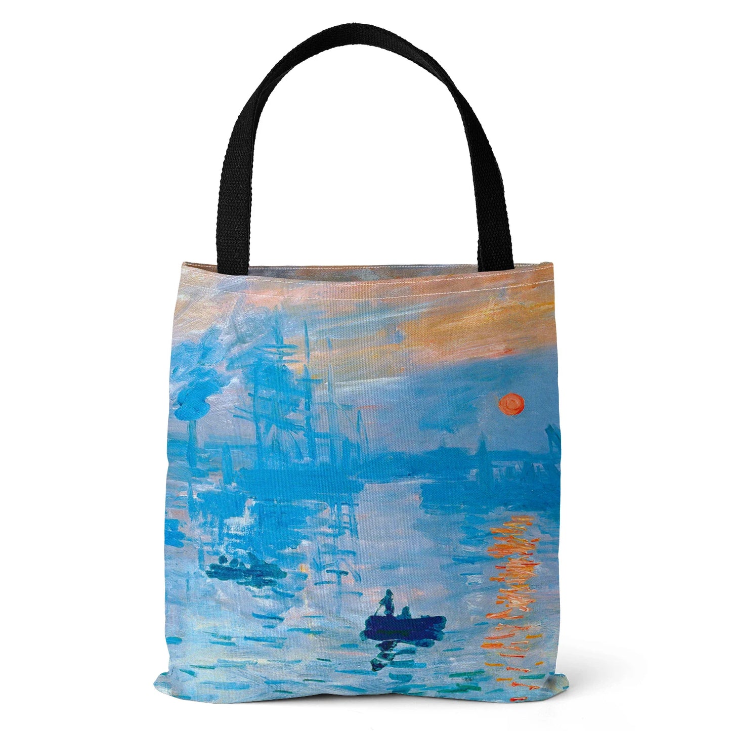 Leichte Canvas-Umhängetasche mit weichem Stoff für Alltag und Einkauf