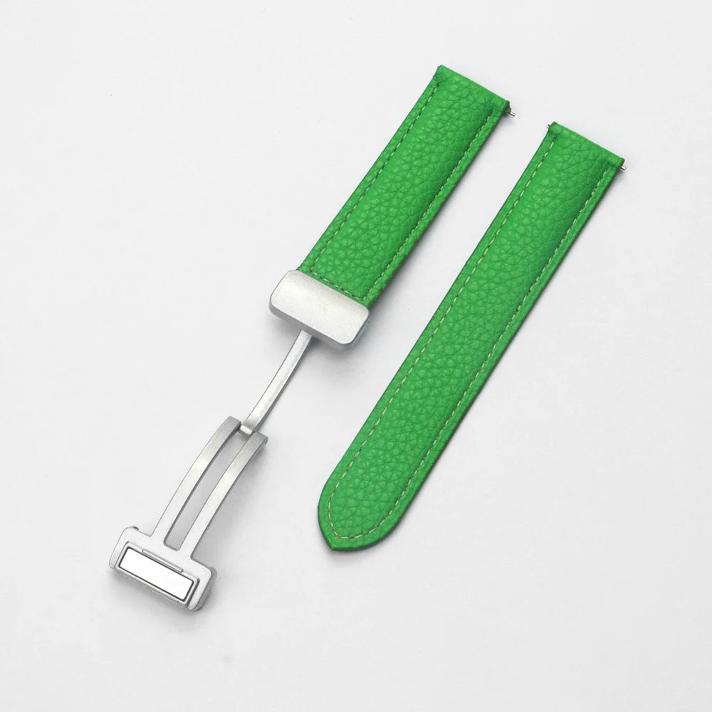 22 mm Lederarmband mit Magnetschnalle für Xiaomi Redmi Watch