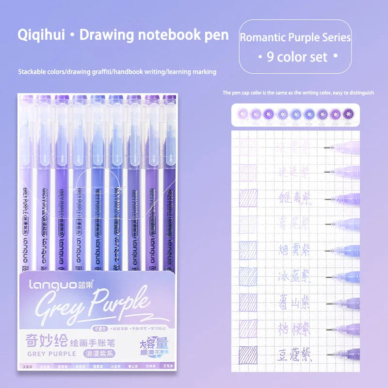 Gelstift Set 27-207 Farben – Zeichenstifte für Schule & Kreatives-Yabubest - Home & More