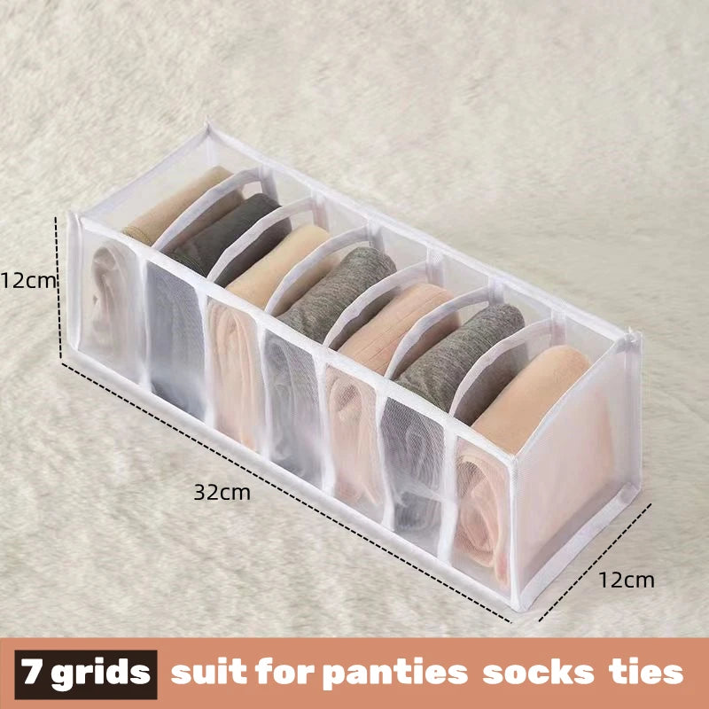 Organizer für Unterwäsche Socken BH Hosen Schal Krawatte Schubladen