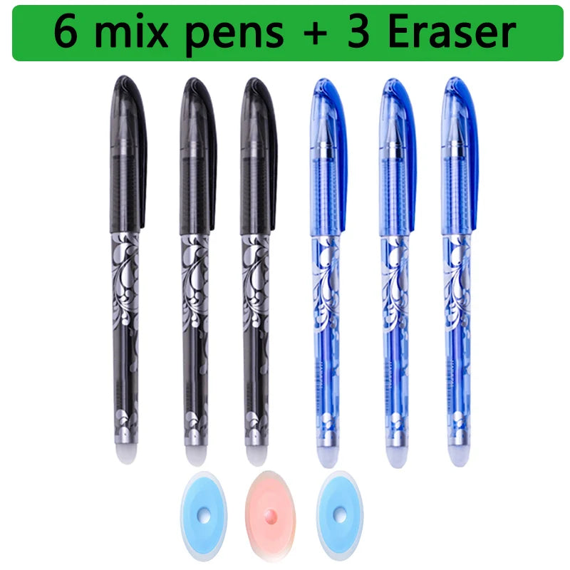 25-teiliges Kawaii Löschbares Gelstift-Set für Schule und Büro 15 cm