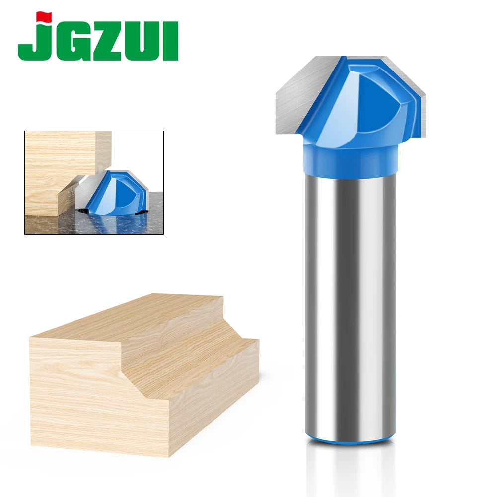 1/2 Schaft V-förmiger Fräser Router Bit für präzise Holzbearbeitung