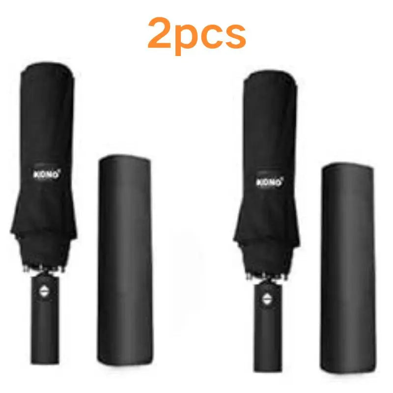 Winddichter kompakter automatischer Taschenschirm 1 2 oder 3er Pack