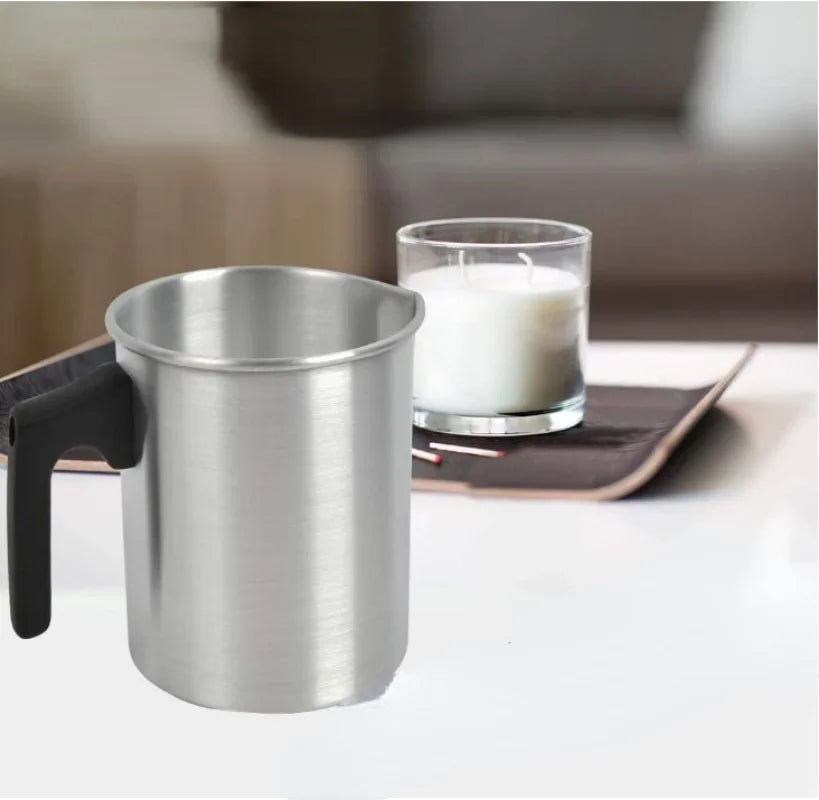 Kerze Schmelztiegel Wachs Schmelzbecher 1 2 3L Edelstahl DIY Gießkanne