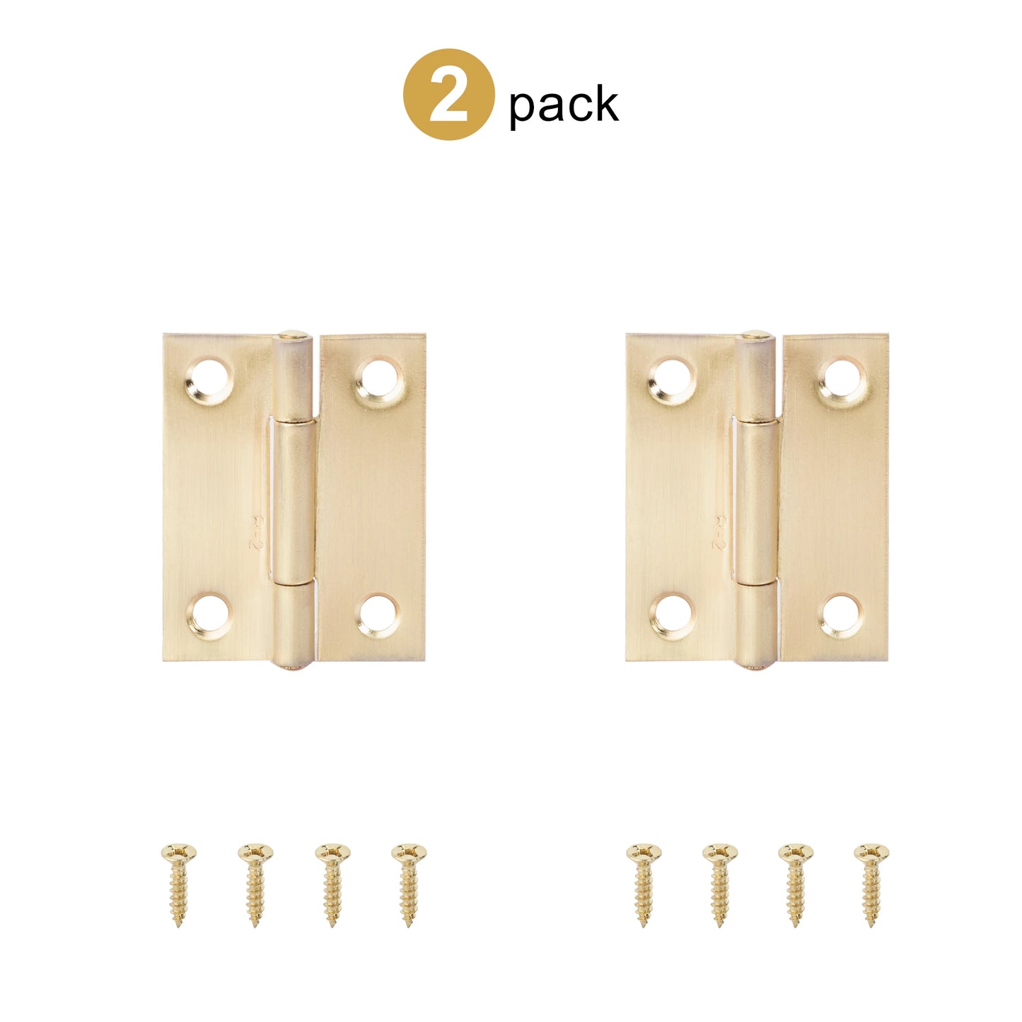 2er Set Edelstahl 270° Scharniere für Schranktüren und Möbel