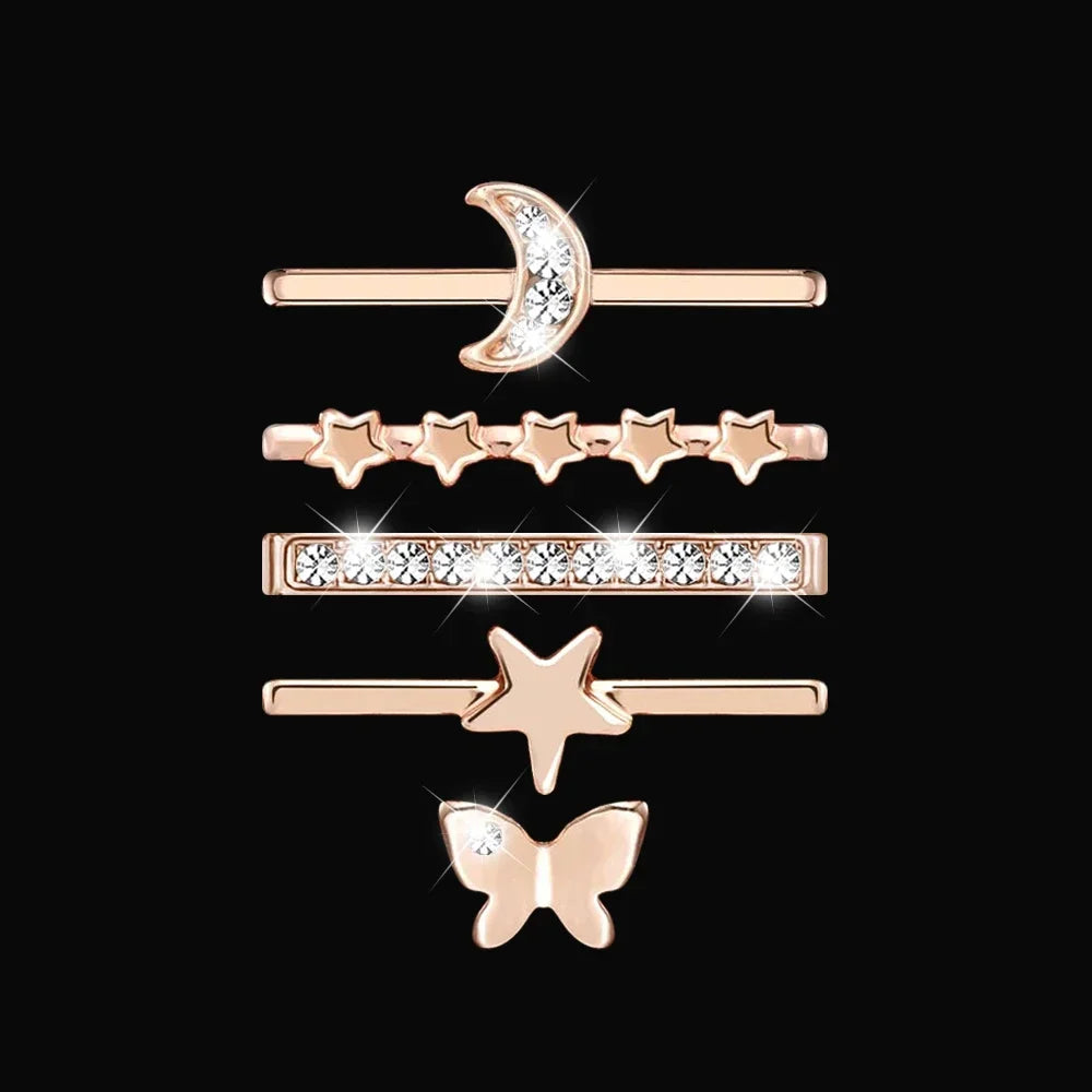 Mode Strap Dekorative Ring Für Apple Watch Band Diamant Schmuck Ornament Armband Metall Charms Silikon Armband Zubehör-Yabubest - Home & More