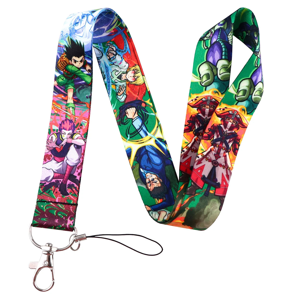 Anime Schlüsselband Lanyard für Schlüssel Ausweis Kartenhalter Geschenk
