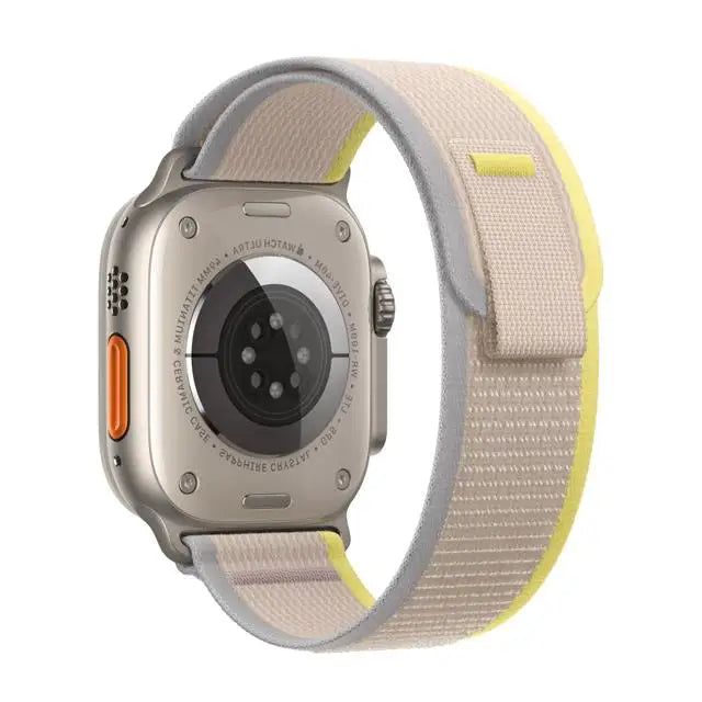 Nylon Trail-Loop Armband kompatibel für Smartwatches 38-49 mm Unisex
