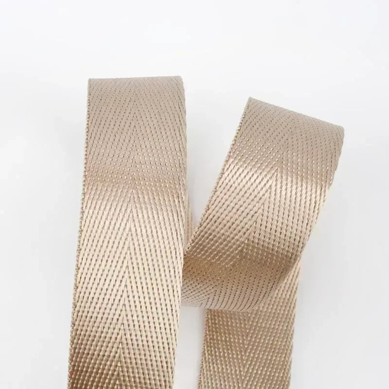 8M Nylon Gurtband 1mm Dicke 20-38mm für Rucksack, Gürtel, DIY Nähen