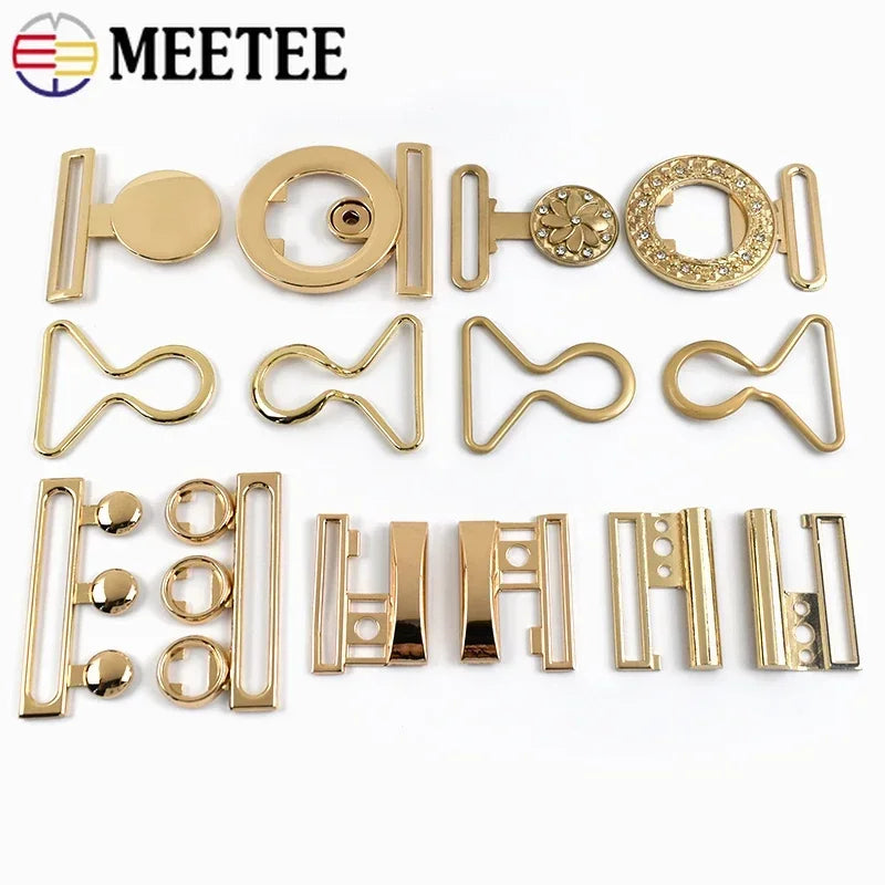 Dekorative Metall Gürtel und Taschen Schnallen für Mode & DIY