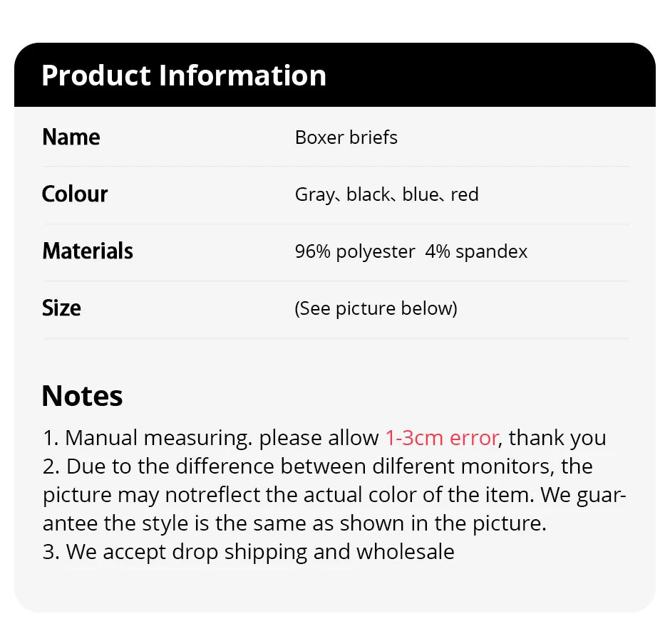 5er Set Herren Mehrfarbige Sportliche Unterwäsche Shorts