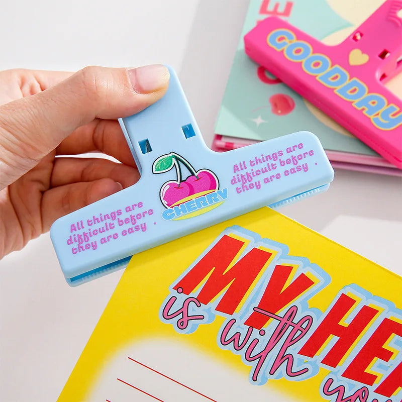Multifunktionaler Kunststoff Halter Clip für Dokumente Notizen Papier