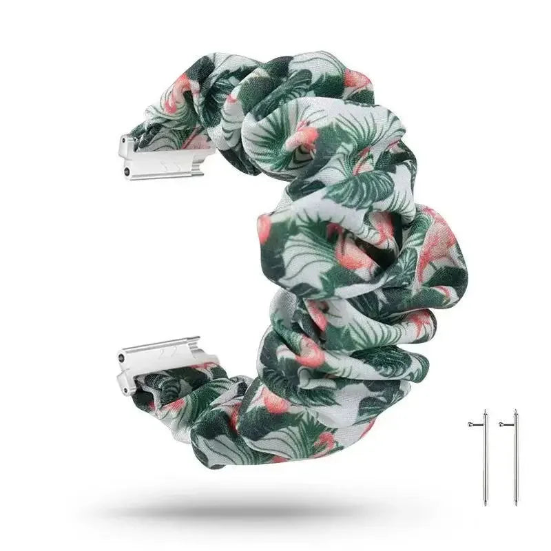 Elastisches Nylon Uhrenarmband 20mm 22mm für Smartwatches - Dehnbar Bequem
