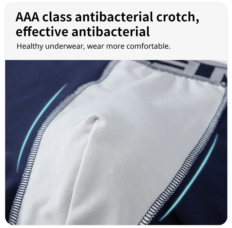 5er Set Herren Mehrfarbige Sportliche Unterwäsche Shorts