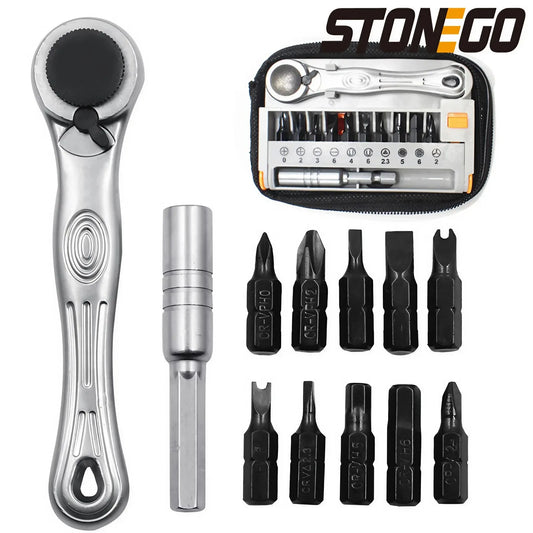 Tragbarer Mini Ratschenschlüssel Set für präzise Reparaturen