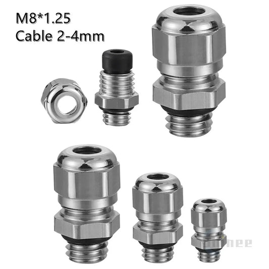 Wasserdichte Edelstahl Kabelverschraubung IP68 für sichere Verbindungen