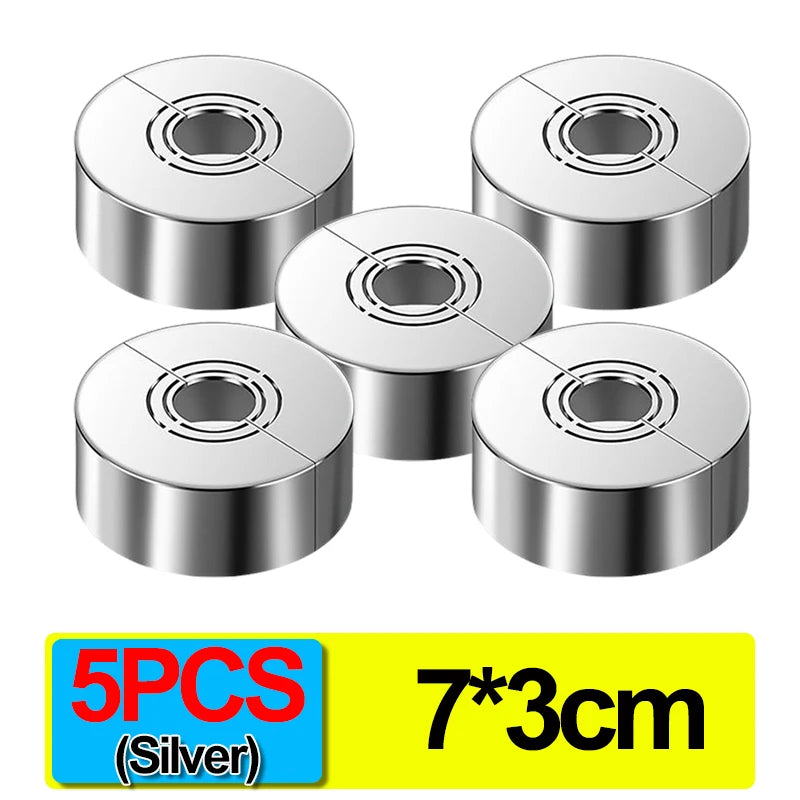 Abnehmbare Dekorative Abdeckung für Wasserhahn, Rohr - Eckventil – Bad Küche